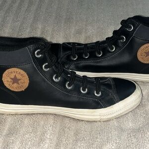 Converse leather high top
